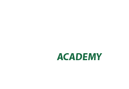 logo corespa academy blanc et vert